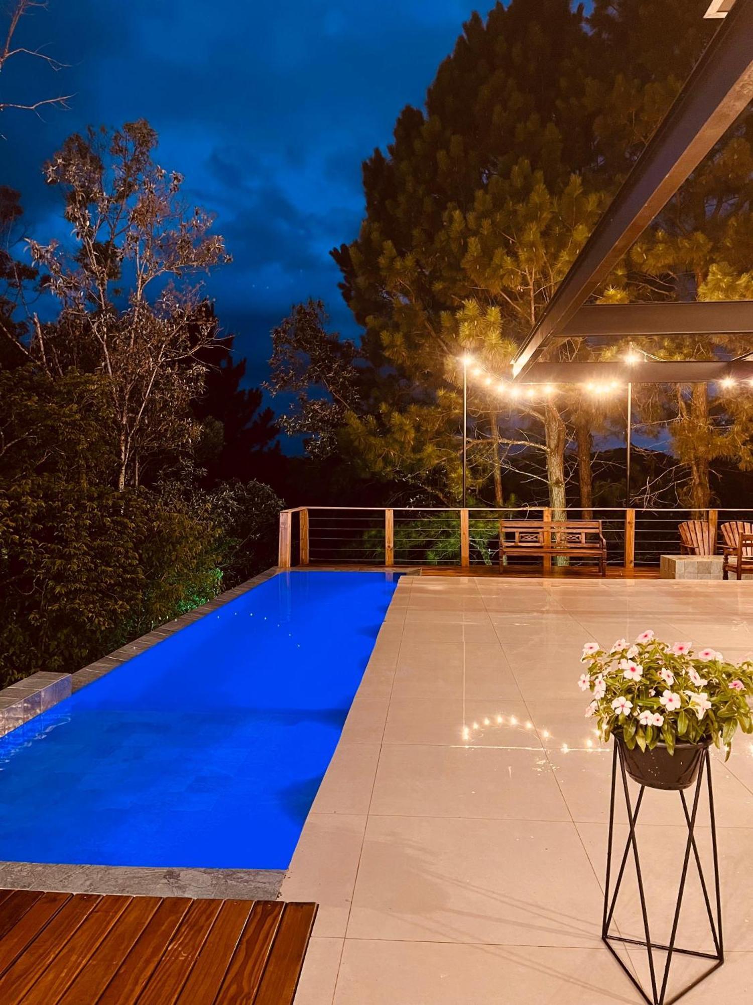 Paraiso Em Rancho Queimado Com Piscina Aquecida Esterno foto